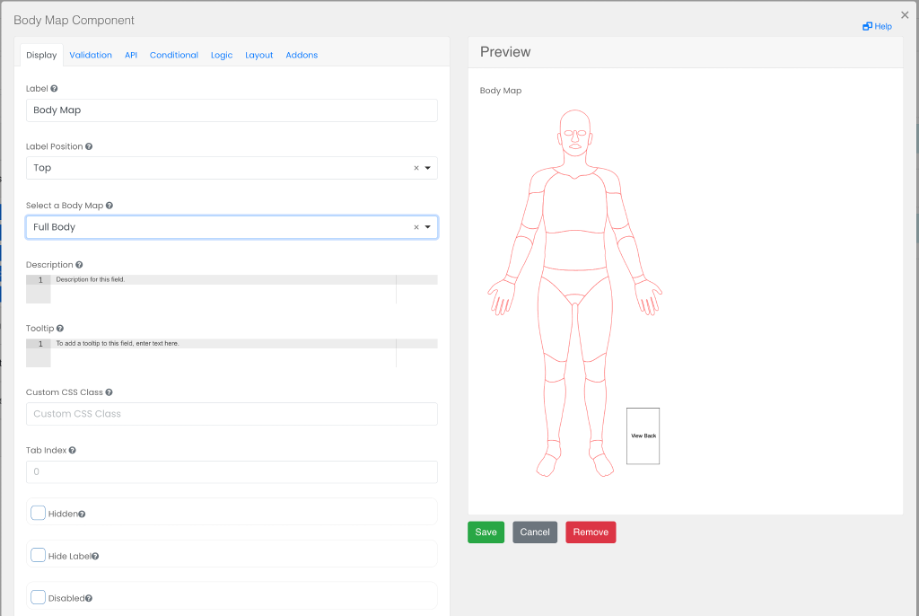 Body Map